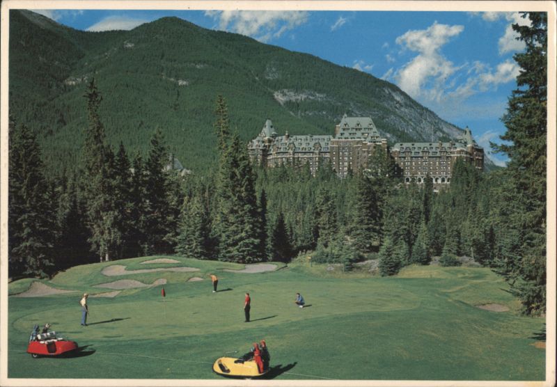 Banff Springs Hotel & Golf Course, Rocky Mountains AB Canada