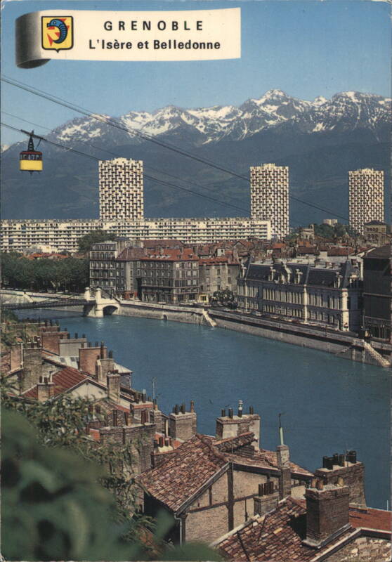 Grenoble: Isère River, Cable Car & Belledonne Mountains France