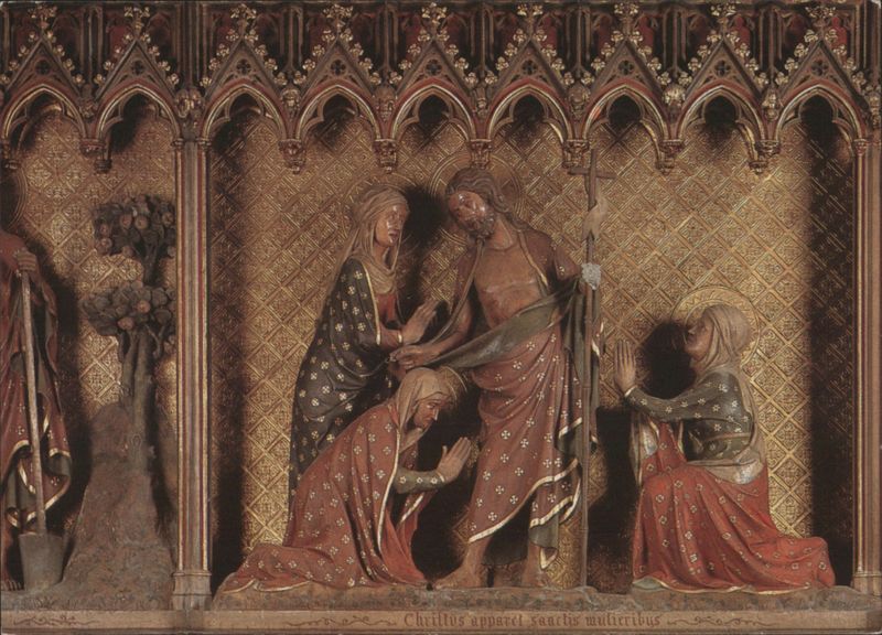 Notre-Dame de Paris: Christ Appears to Holy Women, 1351 France