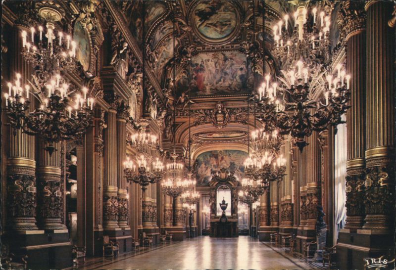 Théâtre de l'Opéra Foyer, Paris France