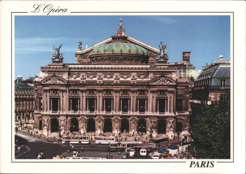 L'Opéra, Paris France
