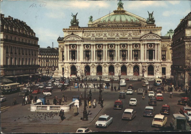 Opéra Garnier, Place de l'Opéra, Paris France