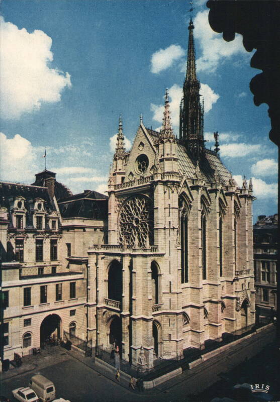 Sainte-Chapelle Exterior, Paris France