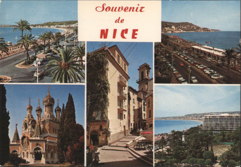 Nice - Panoramic City and Coastal Views, Russian Cathedral France