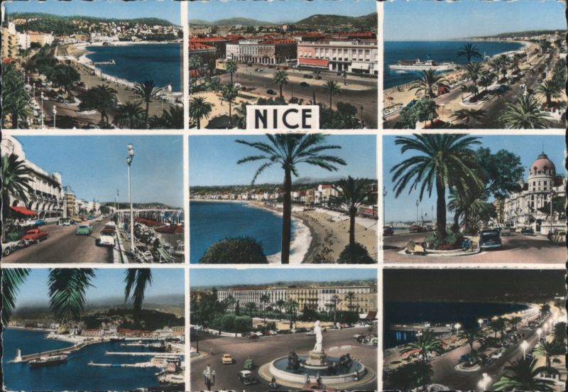 Multi-View of Nice, Côte d'Azur France