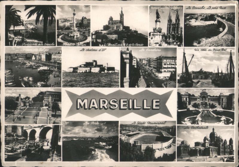Views of Marseille France