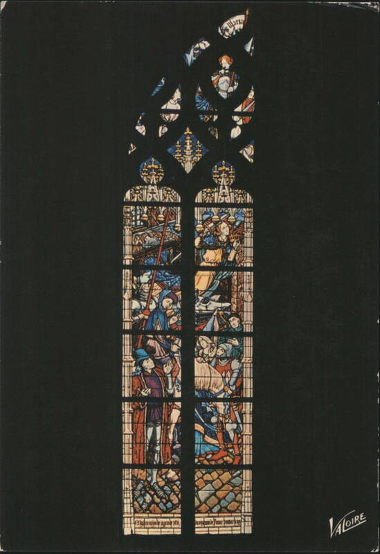 Orleans, Sainte-Croix Cathedral Stained Glass, Joan of Arc France