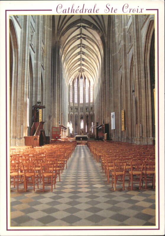 Cathédrale Sainte Croix - La grande Nef, Orléans France