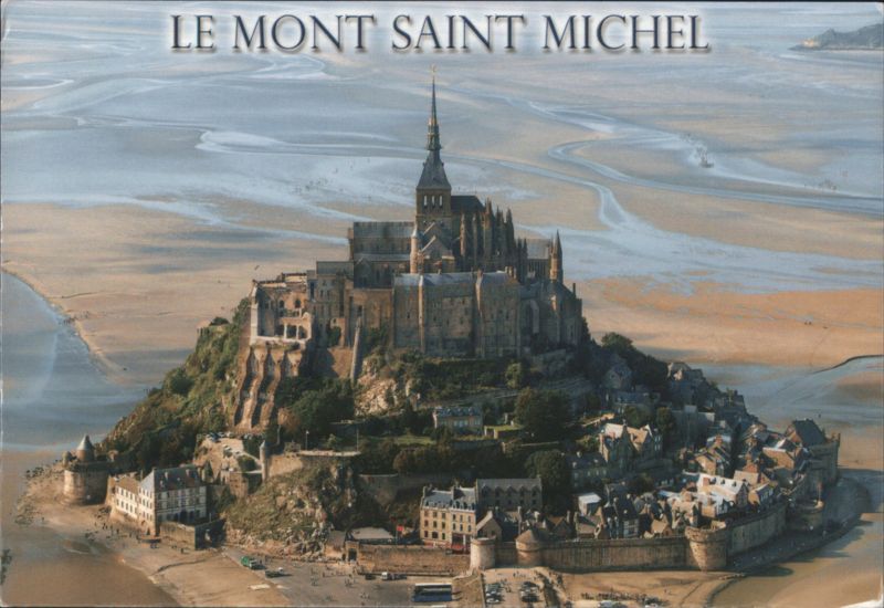 Mont Saint Michel Abbey and Town Mont Saint-Michel France