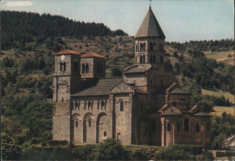 Saint-Nectaire-le-Haut, L'Eglise XIIe s. France