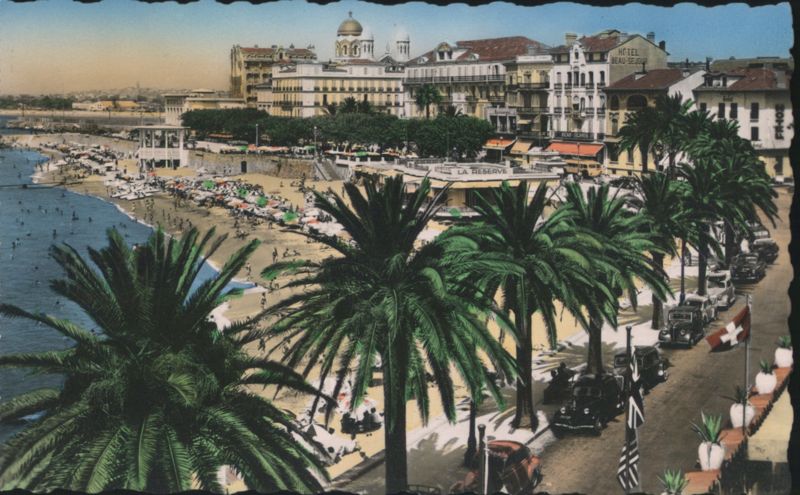 Saint-Raphael Beach Promenade, La Côte d'Azur France