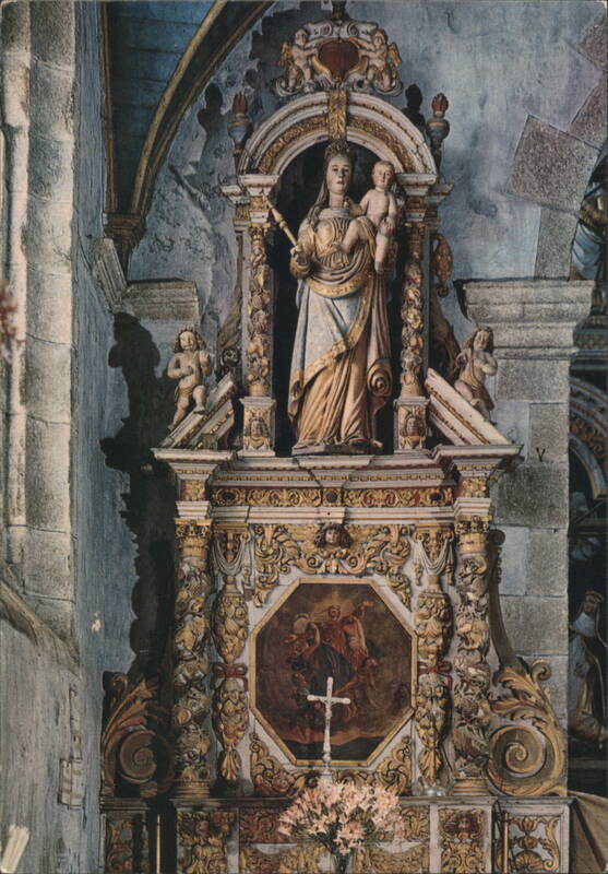 Altar of Our Lady of True Help, Saint-Thégonnec France