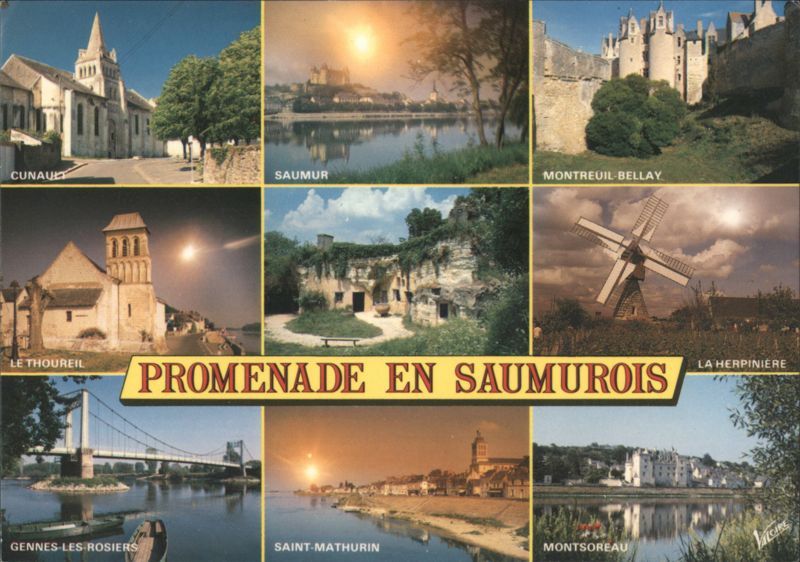 Promenade in Saumurois France P. Viard