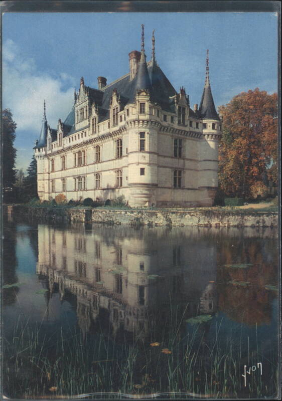 Château d'Azay-le-Rideau Reflected in the Indre River France
