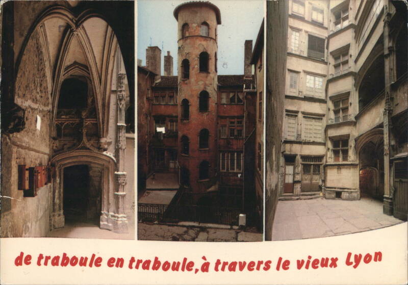 Lyon Traboules and Old Town Architectural Views France