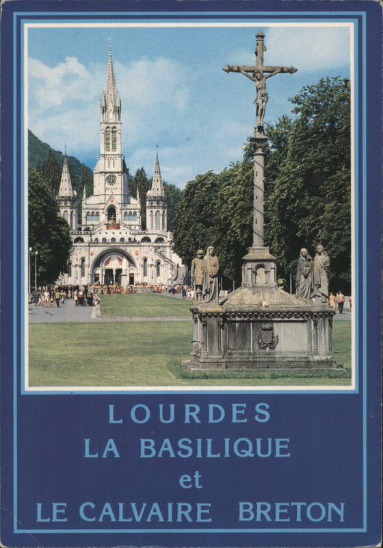 Lourdes Basilica and Le Calvaire Breton France L. Angeli