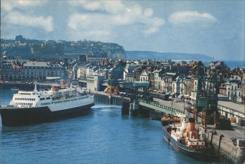 Dieppe Car Ferry Departure France