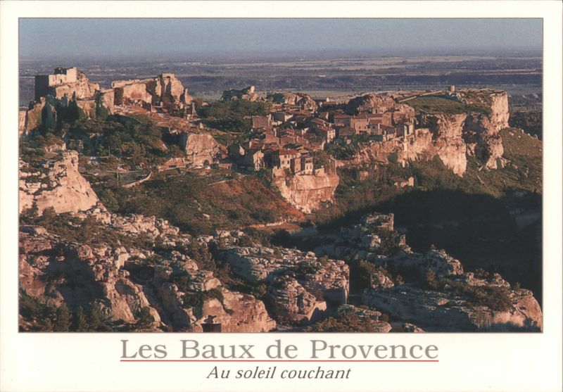 Les Baux de Provence at Sunset France Piergeorg