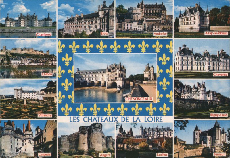 Châteaux of the Loire Valley, France