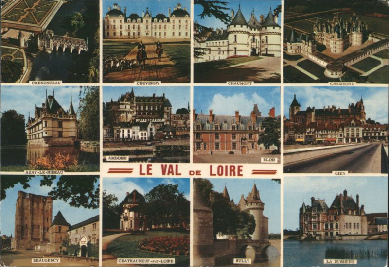 Châteaux of the Loire Valley, France - 12 Views