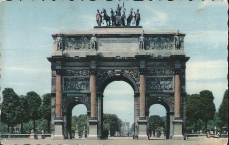Arc de Triomphe du Carrousel, Paris France