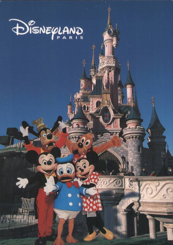 Disneyland Paris Castle with Mickey & Friends Characters France