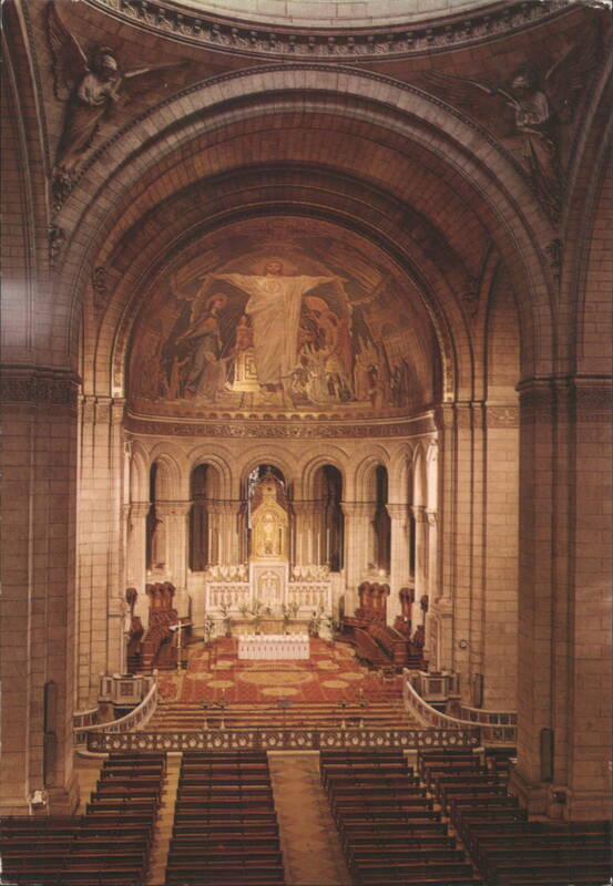Basilica of the Sacré-Cœur, Montmartre - Interior Chancel Paris France