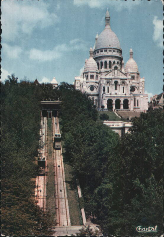 Sacré-Cœur Basilica & Funicular, Paris France