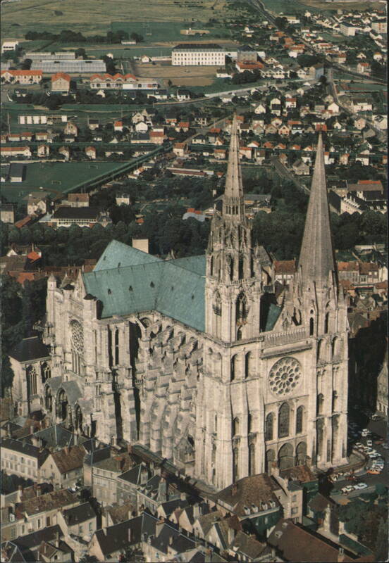 Chartres Cathedral, Façade and North Transept France