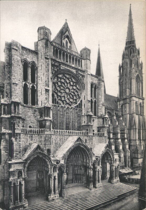 Chartres Cathedral - North Portal and Facade (13th Century) France