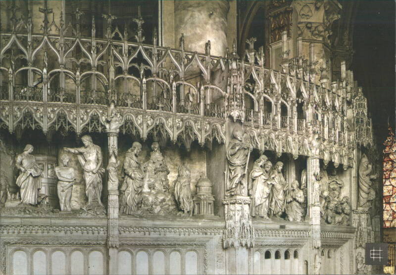 Chartres Cathedral Choir Screen Sculptures France VALOIRE