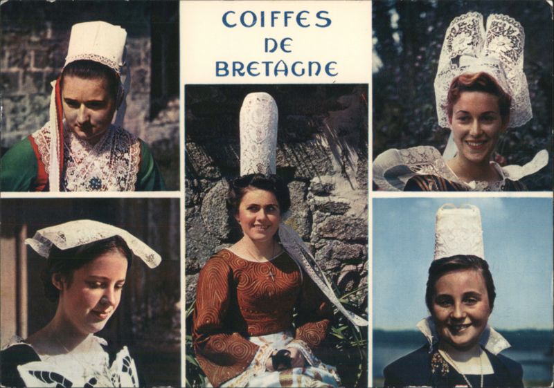 Coiffes de Bretagne - Traditional Breton Headdresses France