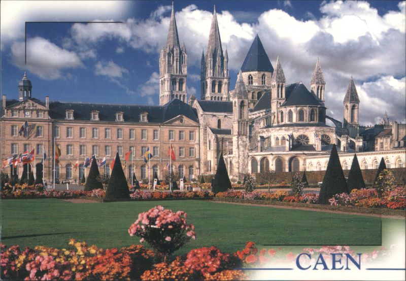 L'abbaye aux Hommes and Gardens, Caen France