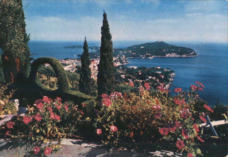 Cap Ferrat, Côte d'Azur Panoramic Coastal View France
