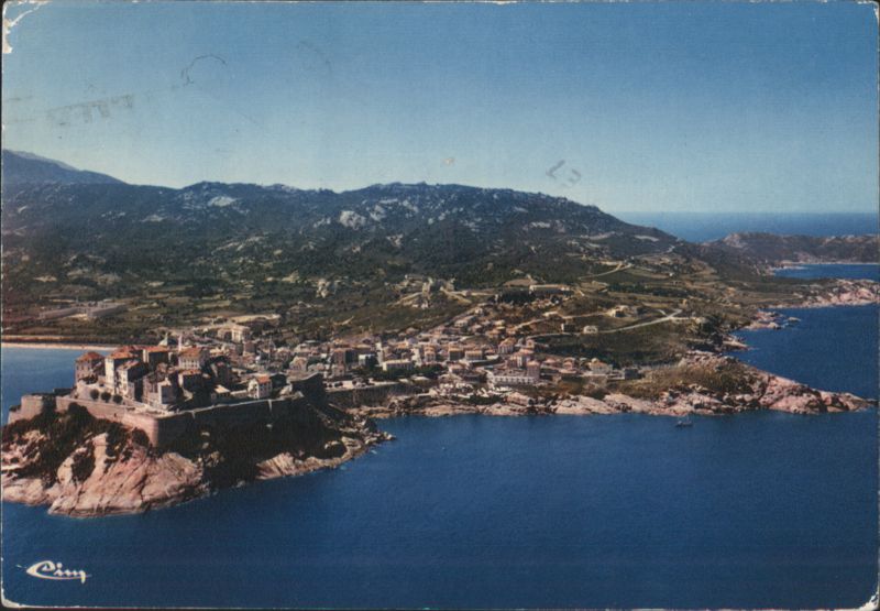 Aerial View of Calvi France