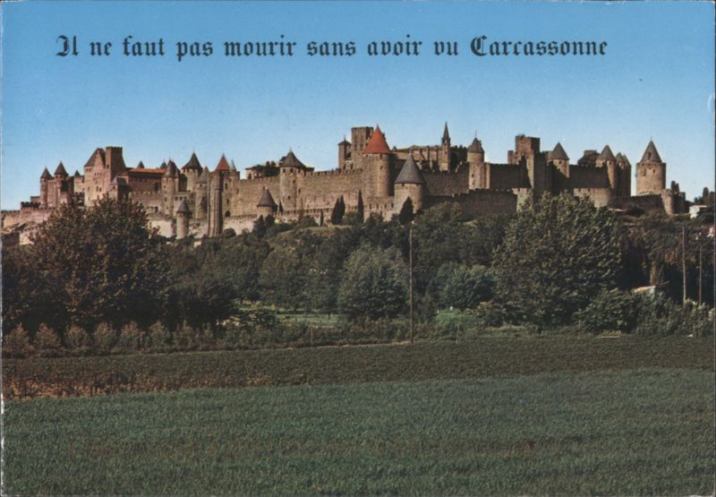 Carcassonne Medieval Fortified City France