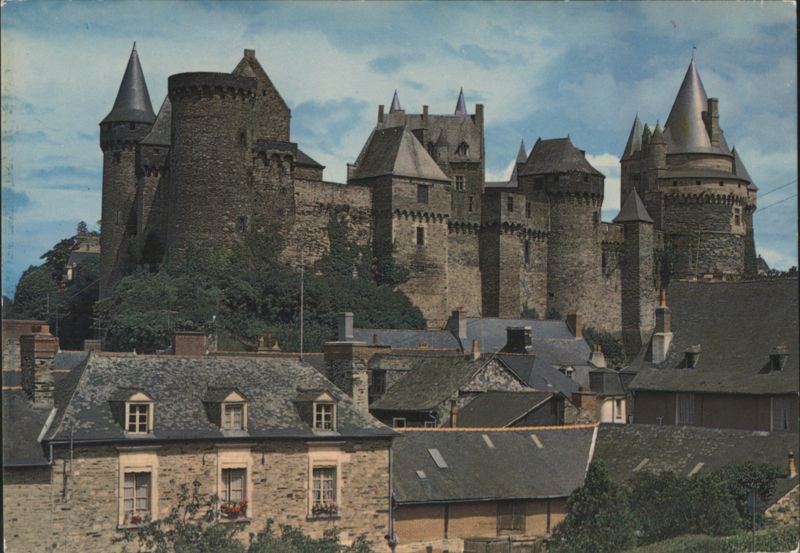 Château Féodal de Vitré, Ille-et-Vilaine Vitre France