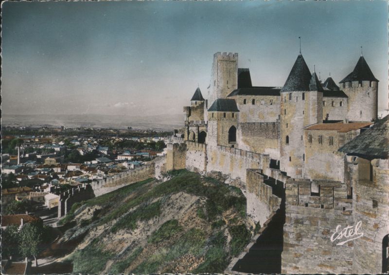 Château Comtal and Town, Carcassonne France