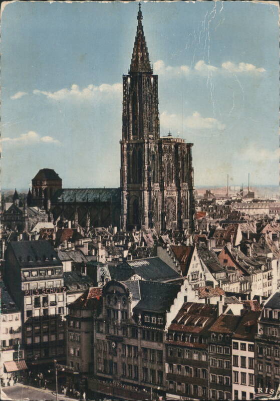 Strasbourg Cathedral and Cityscape France
