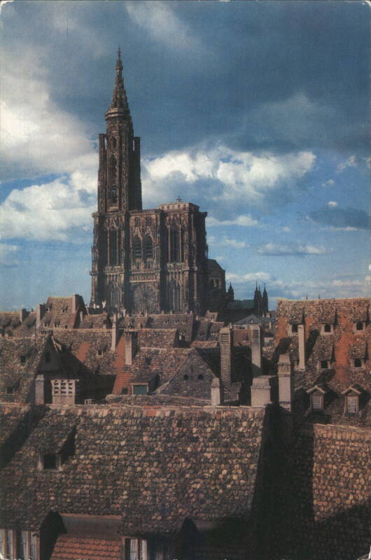 Strasbourg Cathedral and City Rooftops France PH. NICOLAS