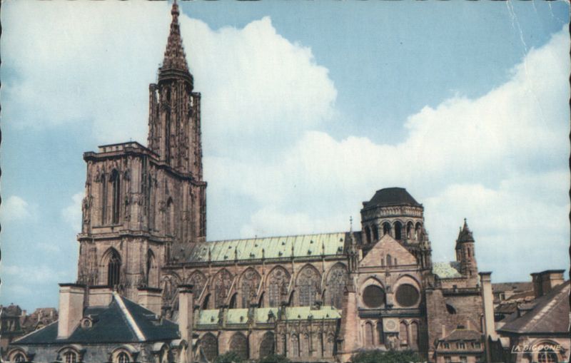 Strasbourg Cathedral, South Side France