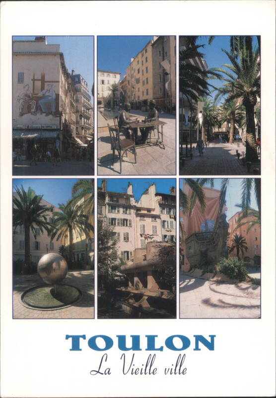 Toulon Old Town Scenes France Charles BLANC-PATTIN