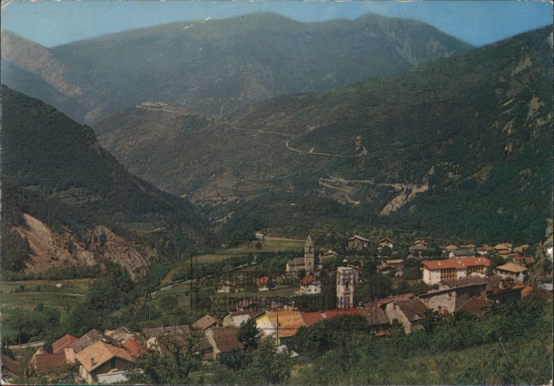 Valdeblore Valley and Rimplas Village, French Alps France