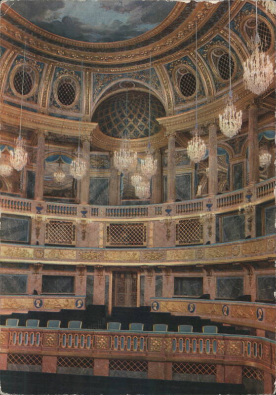Royal Opera of Versailles, Louis XV Theatre Interior France