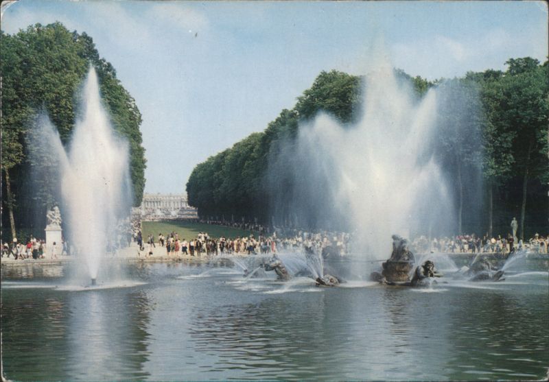 Apollo's Basin Fountain and Gardens, Versailles France