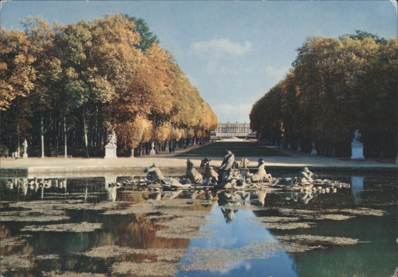 Bassin d'Apollon and Gardens, Versailles France