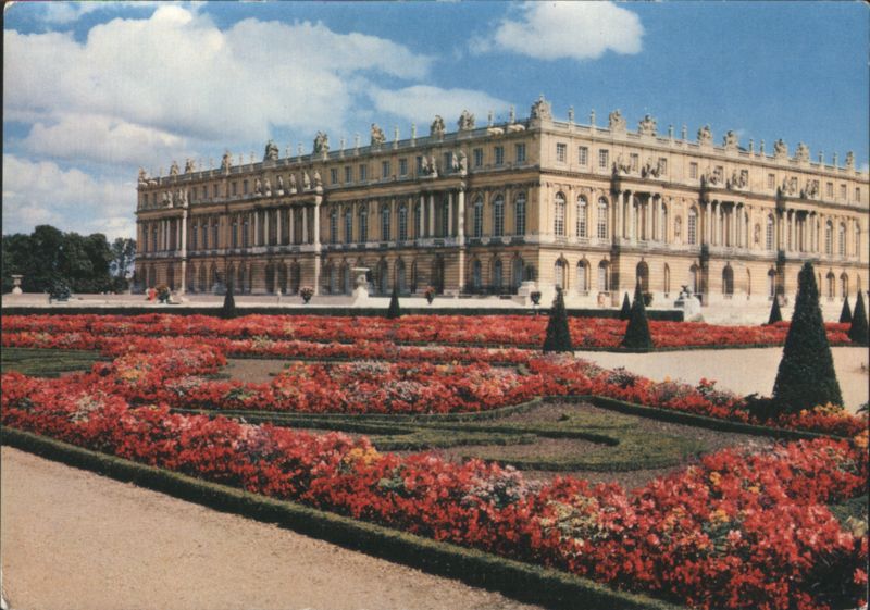 Versailles Palace and Gardens, South Flowerbeds France
