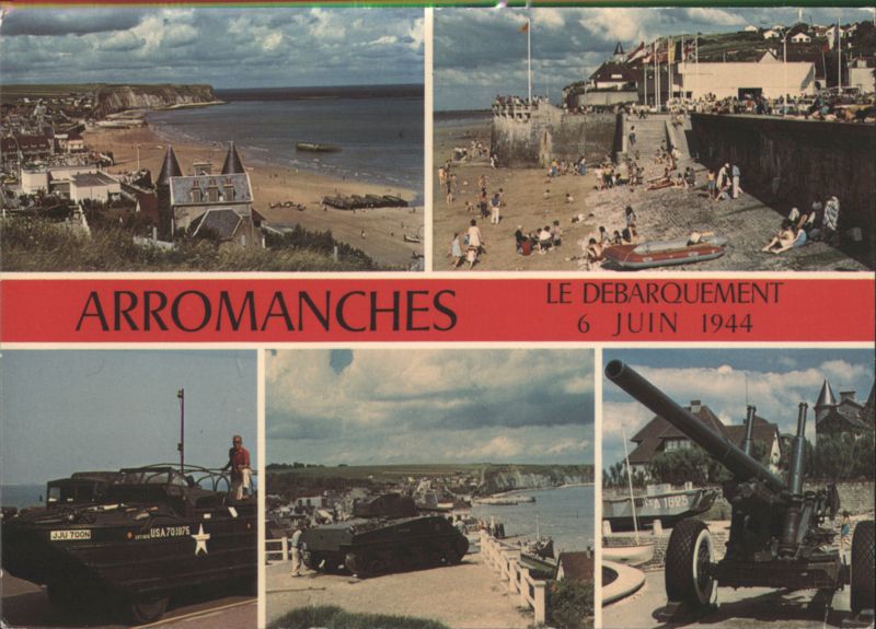 Arromanches: D-Day Landing Scenes, 6 June 1944 France
