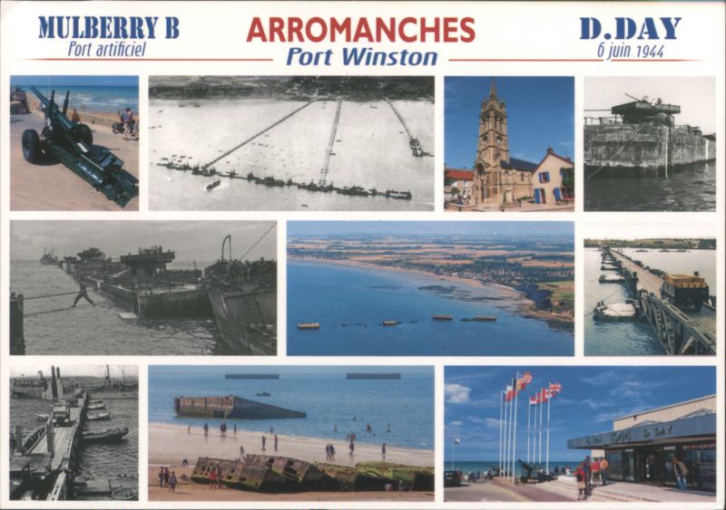 Arromanches: D-Day & Mulberry B Port Winston France