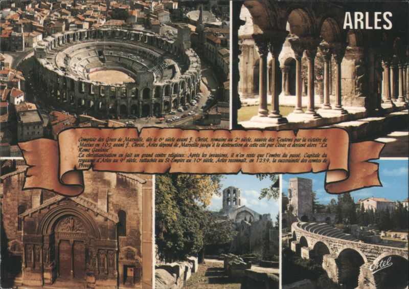 Arles, Roman Arena and Historical Landmarks France